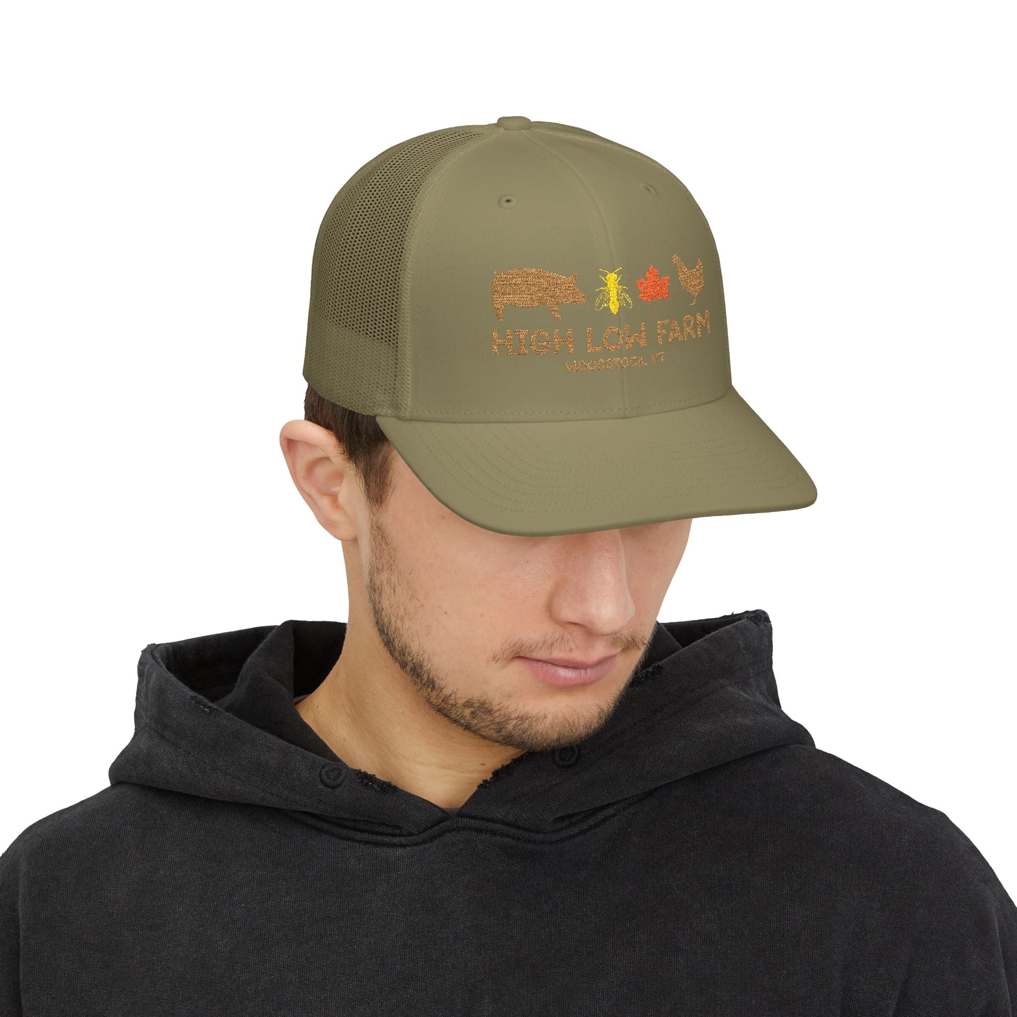 Trucker Cap — High Low Farm Logo Hat