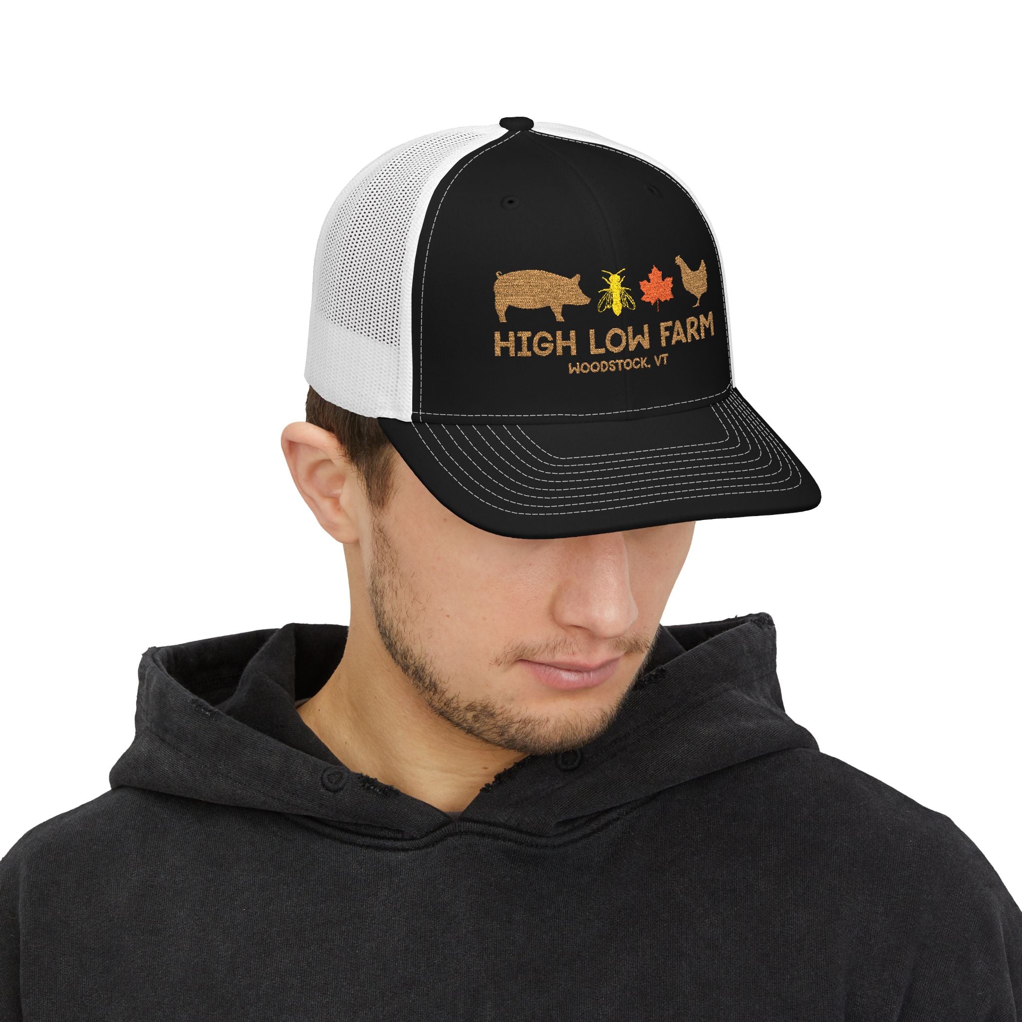 Trucker Cap — High Low Farm Logo Hat