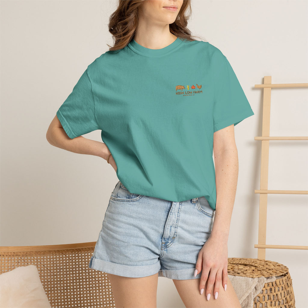 High Low Farm T Shirt