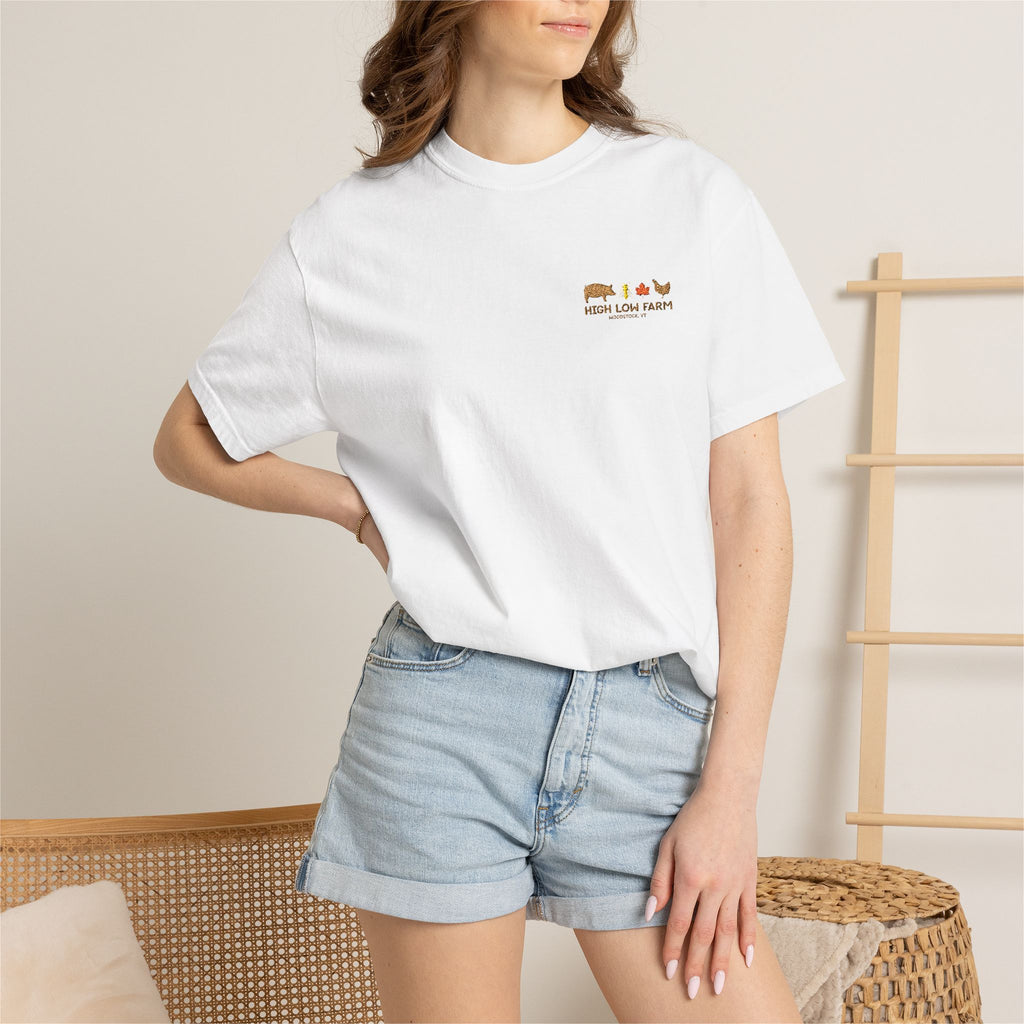 High Low Farm T Shirt