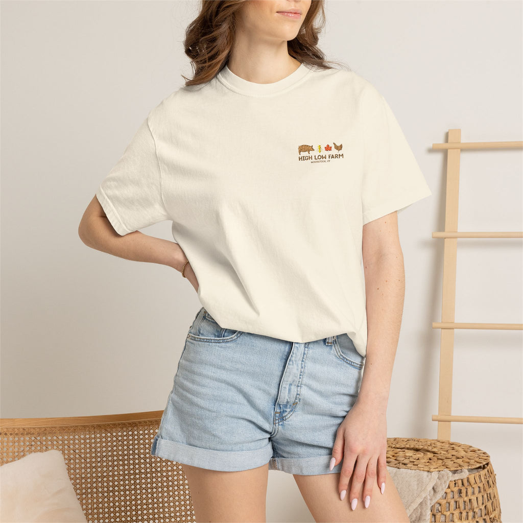 High Low Farm T Shirt